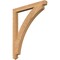 Ekena Millwork Thorton Arts & Crafts Smooth Bracket, Western Red Cedar, 3 1/2"W x 38"D x 46"H BKT04X38X46THR03SWR - alternate 1